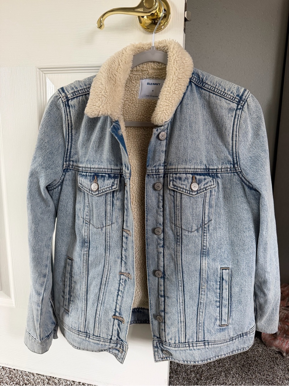 Women’s Denim Sherpa Jacket